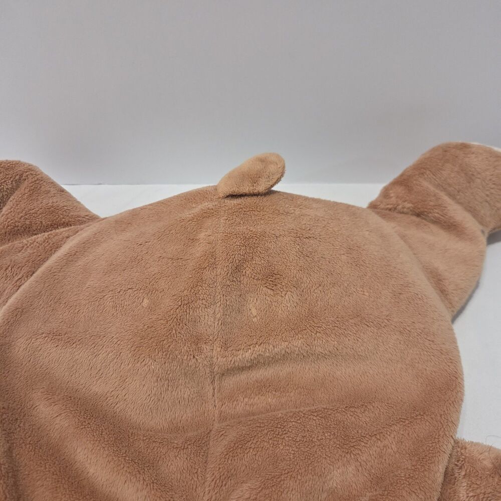 Jay At Play 17” Microbead Bear Brown Plush Pillow Stuffed Animal - Picture 3 of 7
